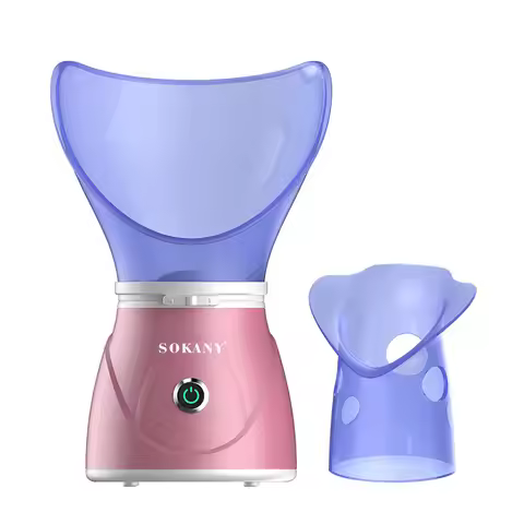 Facial Steamer,Nano Ionic Face Steamer Face Sauna Spa Sinuses Moisturizing Cleansing Pores