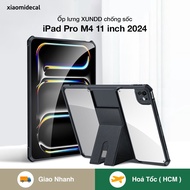XUNDD iPad Pro M4 11 inch 2024 anti-scratch case, shockproof TPU border, kickstand back