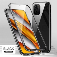 For Xiaomi Mi 10T Pro 10 Lite Redmi 10 Note 10 Pro Max 4G 5G 10T 10S Double Magnetic 360 Case Front+