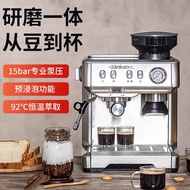 ST/💯Delonghi Ariyat Coffee Machine Household Italian All-Steel Semi-automatic Coffee Machine Grinder VNGC