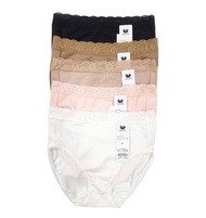 Wacoal Panty กางเกงใน ทรงเต็มตัว ขอบลูกไม้ รุ่น WU4M02