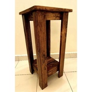 Aquarium Stand Solid Wood 🤩 Rack 🤩 Side Table 🤩 Wood Stool 🥰 Solid Wood ❤