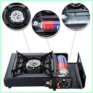 ◶ ▬ ♞ON SALE! Korean Samgyupsal Basic Set Round Grill Pan w/Portable Butane Stove Kitchen Korean BB