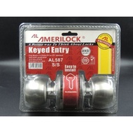 Amerilock Door Knob 587/588/5831 S/S P/B A/B Door Knob Lock