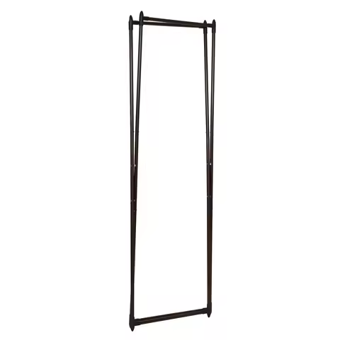 Folding Clothes Rack, Antique Bronze,61.2" H x 21.3" W x 22.8" D