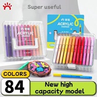 Bút Acrylic Marker GRASP Cao Cấp Ngòi Brush Vẽ Mọi Chất Liệu Chống Nước - Lượng Mực 2.4ml