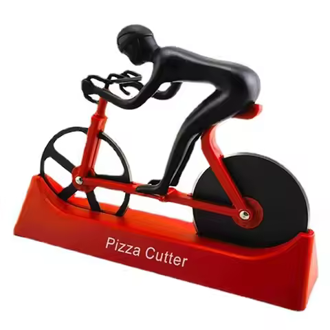 B23B Bike Pizza Cutter - One-Of-A-Kind Bicycle Pizza Slicer