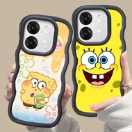 MERAH D-23 SpongeBob Pink red Casing for ITEL S25 Ultra A50 A90 P55 A80 black