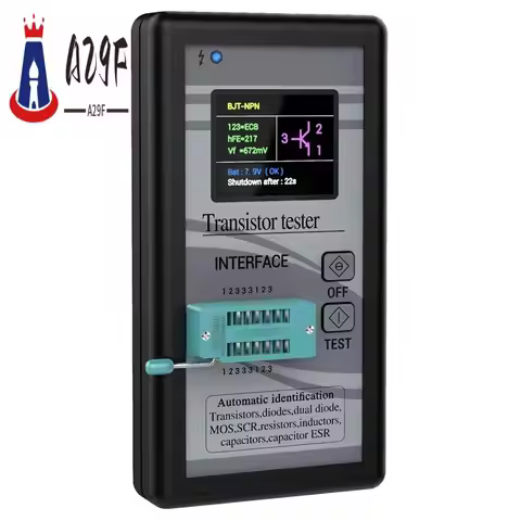 A29F-Multi-Purpose M328 Transistor Tester Diode Thyristor Capacitance Resistor Inductance MOSFET ESR