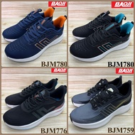 Baoji BJM 759 / 776 / 780 รองเท้าผ้าใบ บาโอจิ size41-45 สีดำ/กรม