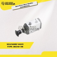3R210-08 Pneumatic Mechanical Valve Mechanical Hand Pull 3/s 2 Threads 1/4