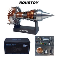 Birthday Gift Model Ornaments Toy Turbo Engine Engine Assembly Airplane Aviation Engine Children QTM