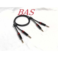 Audio Cable Ashley Cable Plus Jack Ashley Akai Mono 2 Branches to Akai Mono 2 Branches 6.5mm ORIGINA