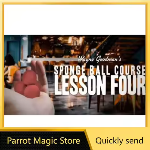 Wayne Goodman - Sponge Ball Course Lesson 4 - Magic tricks（ Parrot Magic Store Download ）