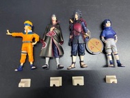 請注意描述：不散賣 一套 4款 絕版 新淨 冇盒 Banpresto 景品 HSCF 超彩色 系列 火影忍者 第五彈 figures 16 17 18 19 嗚人 佐助 宇智波斑 宇智波鼬