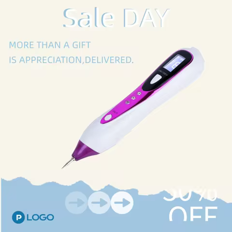 Portable Laser Plasma Pen Professional Skin Tag Remover Black Spot Freckle Mole Wart Removal Pen Ski