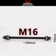 (1pc) M10 M12 M14 M16 Bush Press Pulling Spindle Rod for Bush Bearing Removal Insertion Tools Set