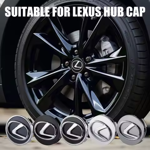 4Pc 56/60mm Logo Hub Caps Car Wheel Center Cover For Lexus CT200h NX300h RX300 RX330 F Sport IS RX N