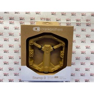 [CycleArt] CRANK BROTHERS PEDAL STAMP 0 BROWN SMALL