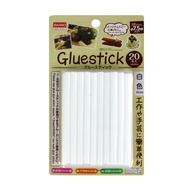 กาวแท่ง กาวแท่งร้อน 7.5 mm. สีขาว 20,23 แท่ง Daiso japan (ส่งจากไทย)