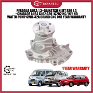 PERODUA RUSA 1.3~DAIHATSU HIJET S89 1.3 ~CHARADE AURA G102 G201 G202 HC/ HE/ HD WATER PUMP GWD-32A B