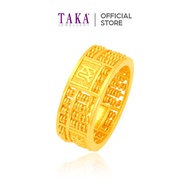 TAKA Jewellery 916 Gold Prosperity Abacus Ring