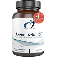 Design for Health Annatto-E 150mg Tocotrienols - DeltaGold Vitamin E Complex Supplement with Delta +