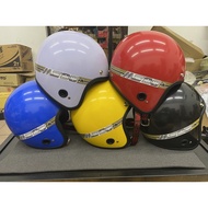 ORIGINAL HELMET MS88 FREE SIZE MS 88（3BUTTON）TALI MERAH