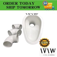 PVC Squatting Pan Toilet Bowl/ Tandas Plastik Cangkung / Mangkuk Tandas Plastik / Plastic Toilet Bow