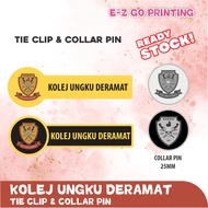 [READY STOCK] *Kudrat logo*  Tie Clip & Collar Pin