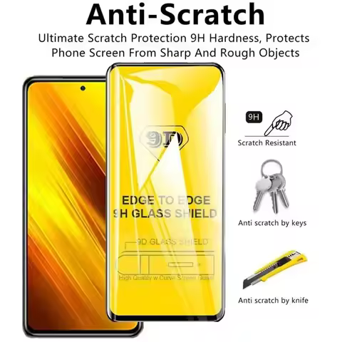 9D Full Screen Protector For Tecno Spark 10 Pro Go 2024 2023 20C 20 10C Pova 5 Pro 2 Neo 3 5G Camon 