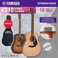 Yamaha F310 Acoustic Guitar 41" - Natural / T. Brown Sunburst (Action Package)(F 310 F-310)