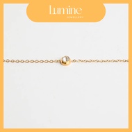 Lumine Jewellery - Eternal Glimmer Bracelet | Titanium Bracelet | Everyday Wear | Gift for Her | 单钻手