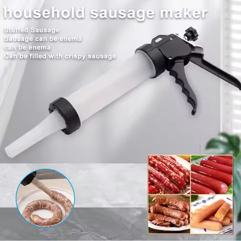 Manual Sausage Stuffing Machine Homemade Sausage Stuffer Sausage Syringe Sausage Stuffer Gadgets Man