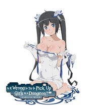 is it Wrong to Try to Pick Up Girls in a Dungeon? Featuring Hestia Familia Acrylic Figure Stand Offi