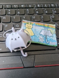 CT06 香港現貨 絕版扭蛋 貓咪雨傘 貓雨傘扭蛋 貓奴必備 貓奴 貓 貓咪 amuse 豆袋貓 ぷさまる ねそべリ にゃんこ omochi meow cat slave  黑貓 白貓 三色貓 摺耳貓