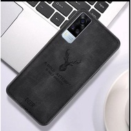 VIVO Y51 SoftCase DEER Clot Texture Jeans Canvas SoftCase Back Protector