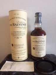 回收 The BALVENIE  舊版百富21年