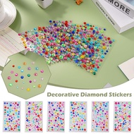 Fashion Diy Creative Stickers Children Girls Gifts Star Colorful Acrylic Shape Stickers V9b0