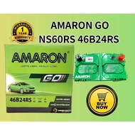 NS60 NS60RS Amaron Battery Bateri Kereta NS60S 46B24RS Batteries Bateri Kereta Avanza Saga BLM Wira 