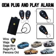 Proton Blm / FLX / Persona / Wira / Waja  ,Plug & Play no cutting Wire Car Alarm ( FOR Original Alar