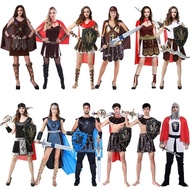 Halloween Ancient Greek Gladiator Costume Italy Ancient Rome Spartan Samurai Warrior Costume20251011