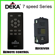 DEKA Ceiling Fan 7 Speed / 10 Speed Remote Control and PCB Board (DC7)(for DC Motor Ceiling Fan)