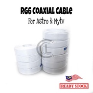 High Quality RG6 Coaxial Cable for Astro/ MYTV Cable/Astro Cable/Kabel Astro/Kabel Mytv/Myfreeview C