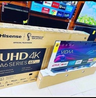 HISENSE 65” INCHES 4K ULTRA HD SUPER CLEAR ANDROID SMART TV WITH WI-FI AND BLUETOOTH CONNECTION
