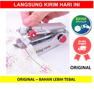 Sewing Machine Alat Mesin Jahit Tangan Mini Stapless Baju Celana Singe