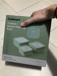 Cuisinart 3件裝方形儲物盒