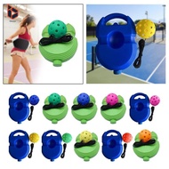 blesiya Pickleball Trainer Player with 40 Holes Pickleball Ball Pickleball Rebounder