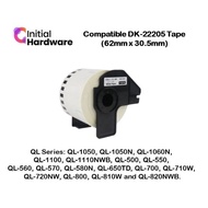 Compatible Brother DK-22205 Continuous Length Paper Tape DK22205 QL-800, QL-810W, QL-820NWB, QL-1110