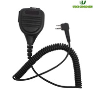 ONE PTT Speaker Two Way Radio Shoulder Mics Walkies Talkies Microphones For GP2000 GP3688 CP200 Radi